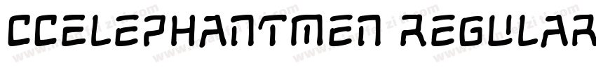 CCElephantmen Regular字体转换